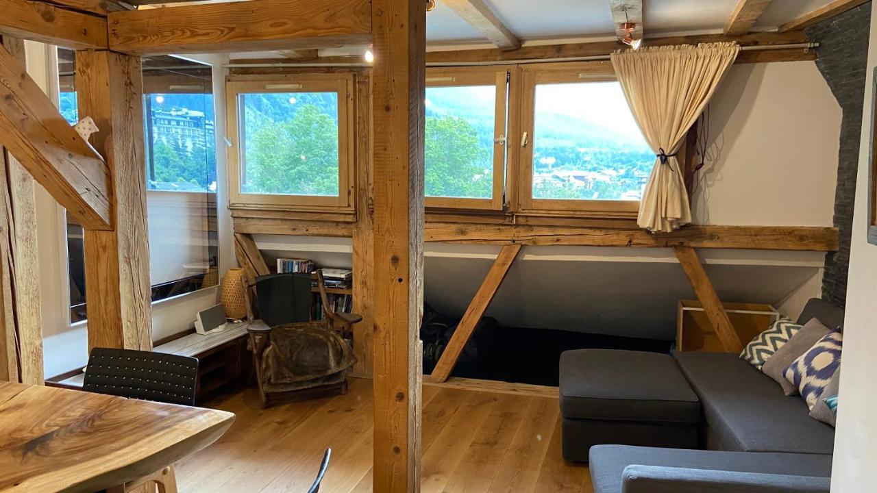 Beautiful Apartment In Chamonix Centre With Superb Mountain Views Exterior foto