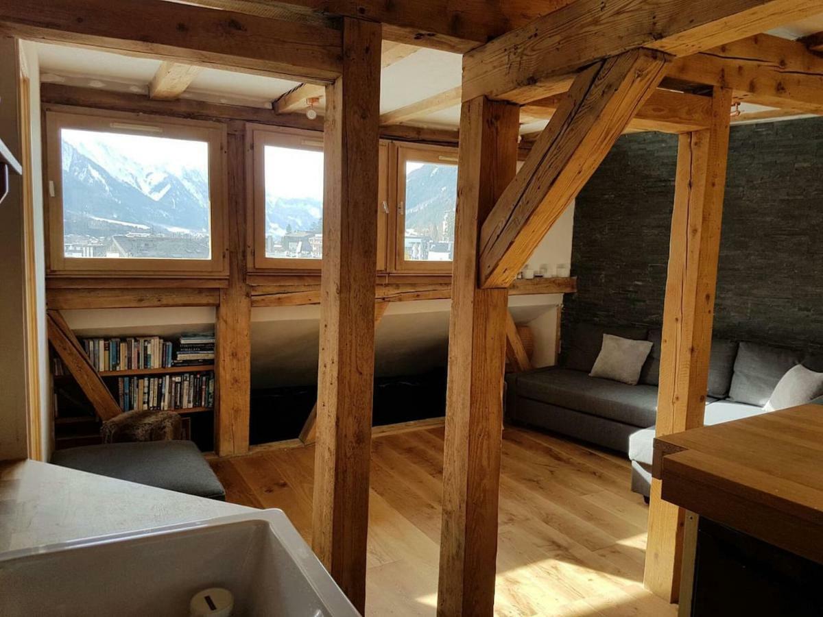 Beautiful Apartment In Chamonix Centre With Superb Mountain Views Exterior foto
